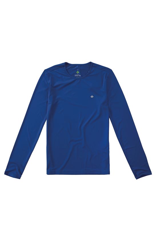 Blusa Proteção UV 50+ Malwee Liberta Azul Claro - G