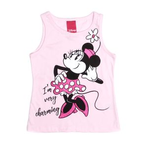 Blusa Regata Disney Infantil para Menina - Rosa 2