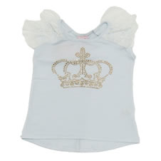 Blusinha Infantil Menina de Coroa | Doremi Bebê