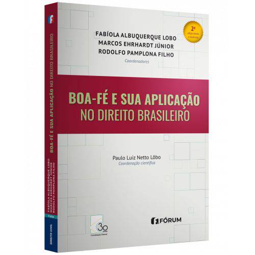 Boa-Fé e Sua Aplicação no Direito Brasileiro 2ª Edição