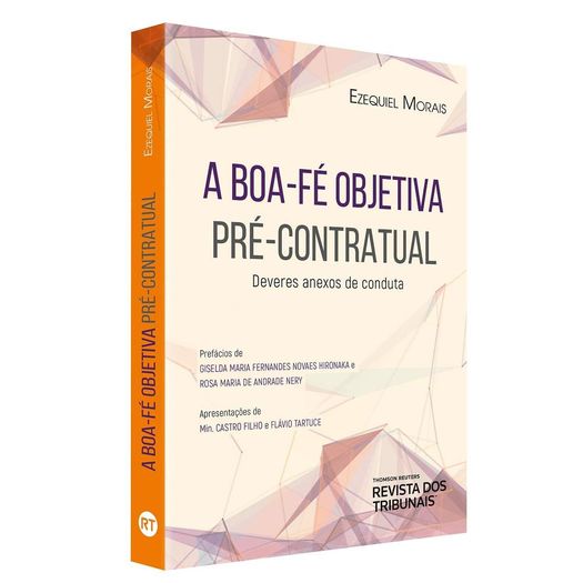Boa Fe Objetiva Pre Contratual, a - Rt