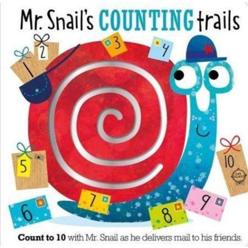 Board Book Mr Snail''s Counting Trails