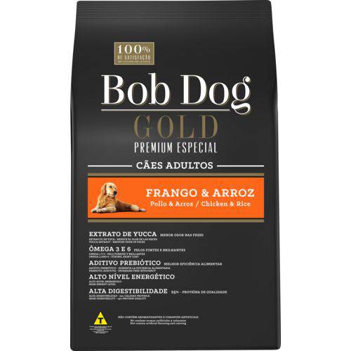 Bob Dog Mini Bits Frang & Arroz 3kg