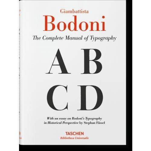 Bodoni, Manual Of Typography