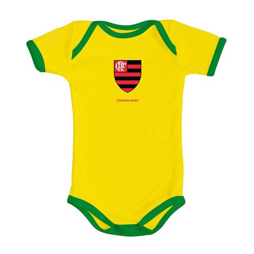 Body Flamengo Brasil Times Torcida Baby P