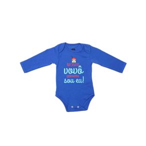 Body Flik Infantil para Bebê Menino Azul Body Flik Infantil para Bebê - Azul M