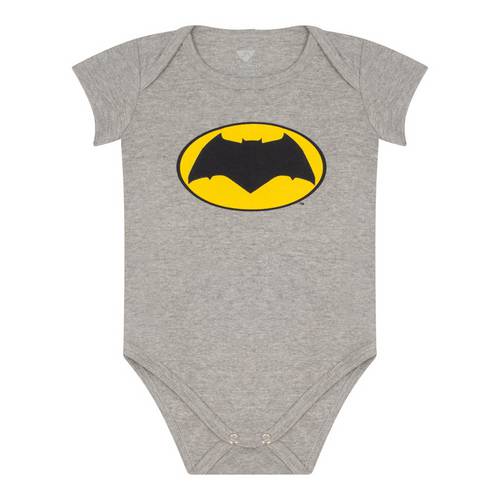 Body Infantil Masculino Logo Batman Marlan
