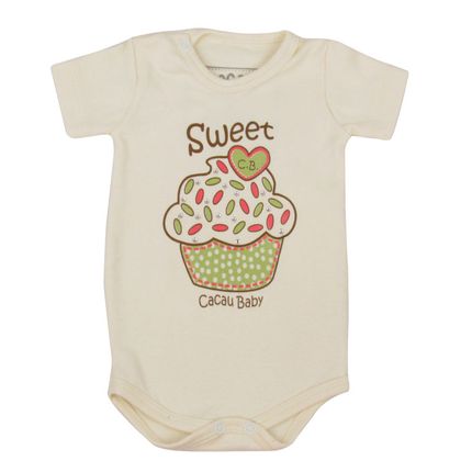 Body Sweet Cupcake - Bege - Cacau Baby-GG