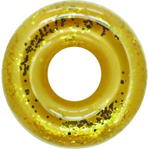 Boia Circular Anel Dourado com Glitter - Bel Lazer