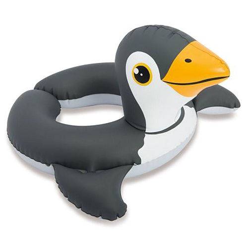 Boia Circular Infantil Zoo Animais Pinguim - Intex