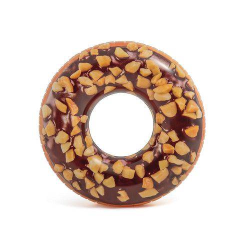 Bóia Donut Chocolate com Avelã- Intex