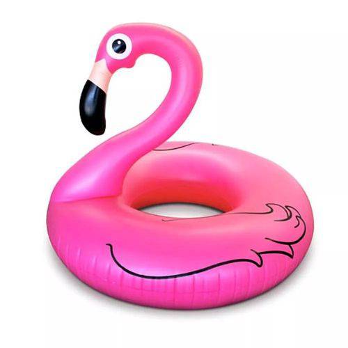 Boia Inflável Flamingo Anel 90cm