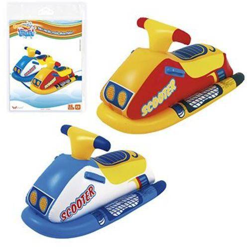 Boia Inflavel Modelo Jet Ski Scooter Colors 91x51cm Summer Fun