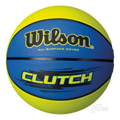 Bola Basquete Clutch #7 - Wilson - Azul/verde