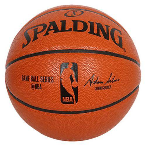 Bola Basquete NBA Game Ball Replica 74933Z Spalding - Marrom