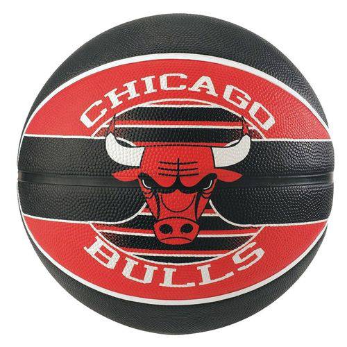 Bola Basquete Spalding Nba Chicago Bulls - Pto/vrm
