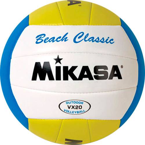 Bola Beach Volley Réplica da Oficial de Jogo 18 Gomos Mikasa