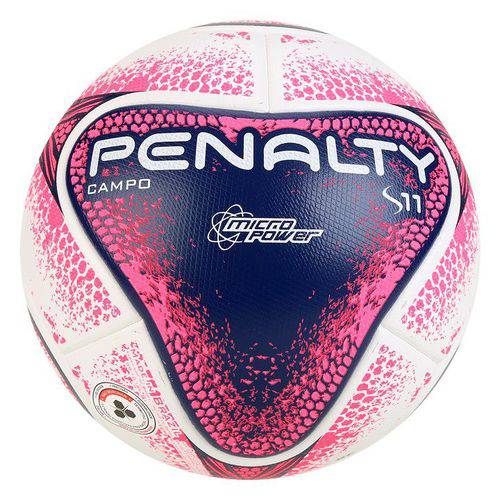 Bola Campo Penalty S11 R2 Viii - Branco/rosa