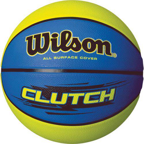 Bola de Basquete Clutch N.7 Azul/Verde Wilson
