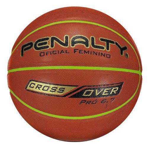 Bola de Basquete Penalty Feminino 6.7 CROSSOVER - Laranja
