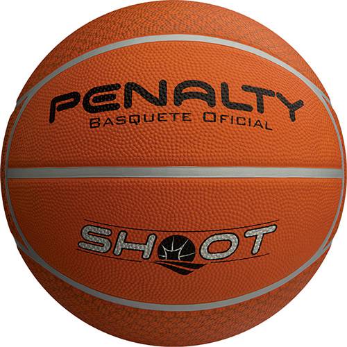 Bola de Basquete Penalty Shoot Oficial - Laranja e Prata