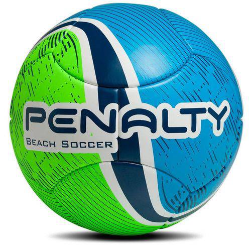 Bola de Beach Soccer Penalty Fusion VII Azul/Verde