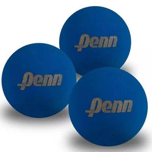 Bola de Frescobol Penn Azul Kit 3 Unidades