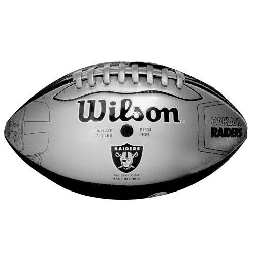 Bola de Futebol Americano - Raiders - Wilson