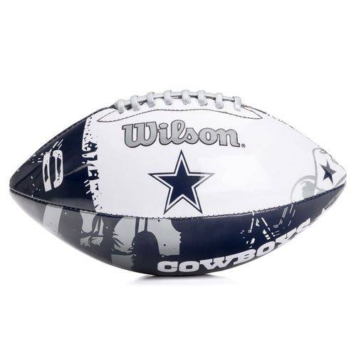Bola de Futebol Americano Wilson Nfl Team Logo Jr - Dallas Cowboys