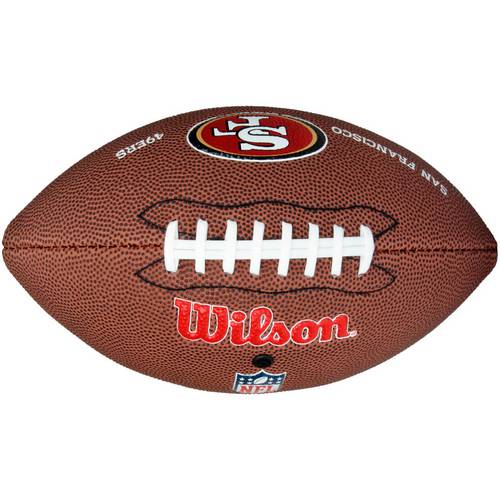 Bola de Futebol Americano Wilson Nfl Team Logo San Francisco Jr