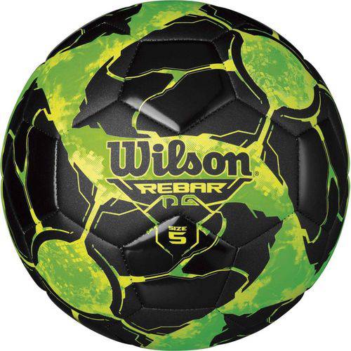 Bola de Futebol de Campo Rebar Ng N.5 Verde/Preto Wilson