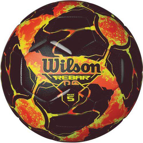 Bola de Futebol de Campo Rebar Ng N.5 Vermelho/Preto Wilson