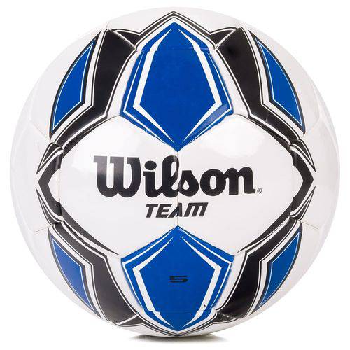Bola de Futebol de Campo Wilson Team Sb Branca e Azul
