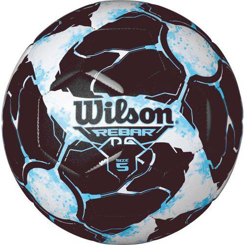 Bola de Futebol - Rebar Ng - Azul e Preto - Wilson