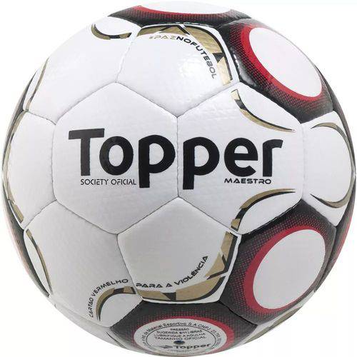 Bola de Futebol Society Maestro TD2 - Topper