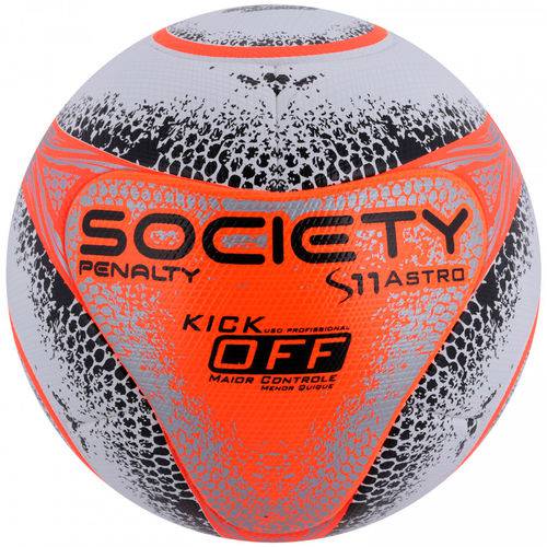 Bola de Futebol Society Penalty S11 Astro Kick Off 541482 - Cor 1321