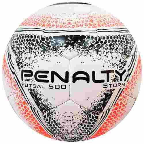 Bola de Futsal Penalty Oficial 500 Storm Costurada
