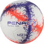 Bola de Futsal - Rx 500 R3 Viii - Branco, Laranja e Roxo - Penalty