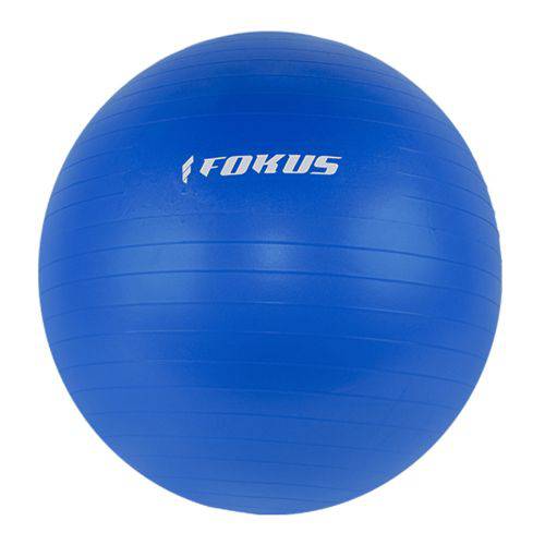 Bola de Ginástica Fokus 55 Cm Azul