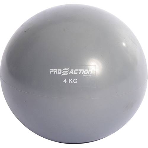 Bola de Ginástica Proaction Tonning Ball - 4Kg Cinza