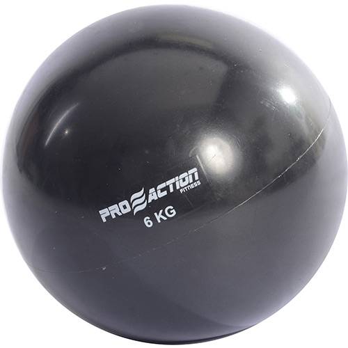 Bola de Ginástica Proaction Tonning Ball - 6Kg Preto