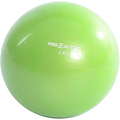 Bola de Ginástica Proaction Tonning Ball - 2Kg Verde