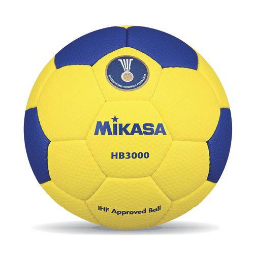 Bola de Handebol HB3000 Mikasa - Amarelo/Azul
