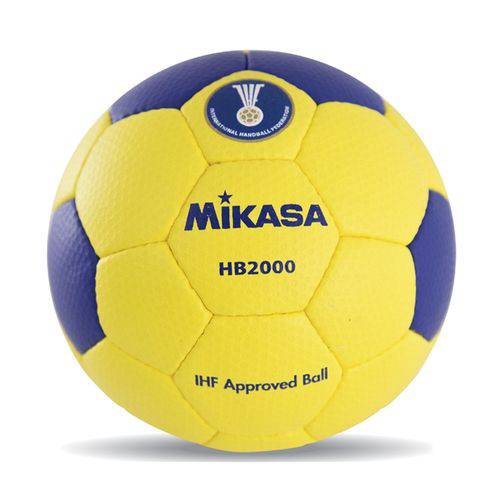 Bola de Handebol HB2000 Mikasa - Amarelo/Azul