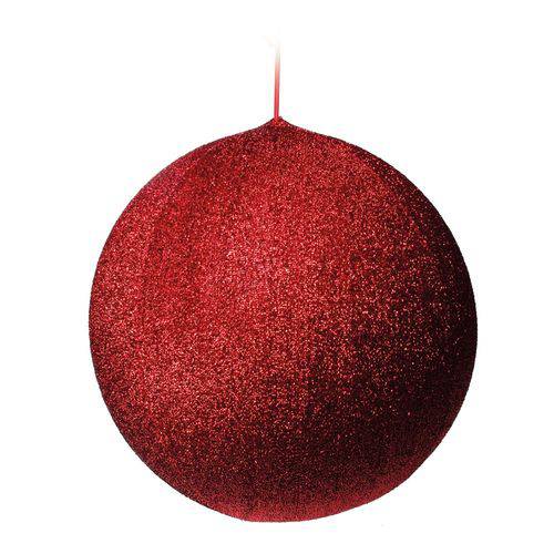 Bola de Natal P/pendurar Decoração Natal 50cm Vermelho