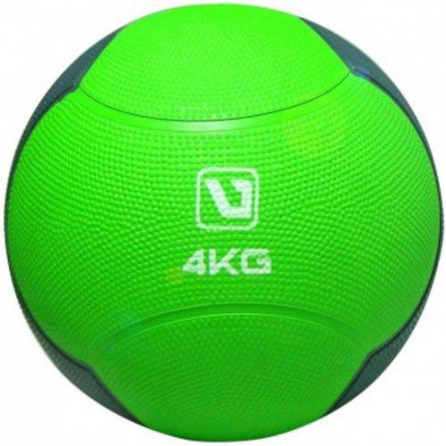 Bola de Peso 4kg Medicine Ball Verde Liveup