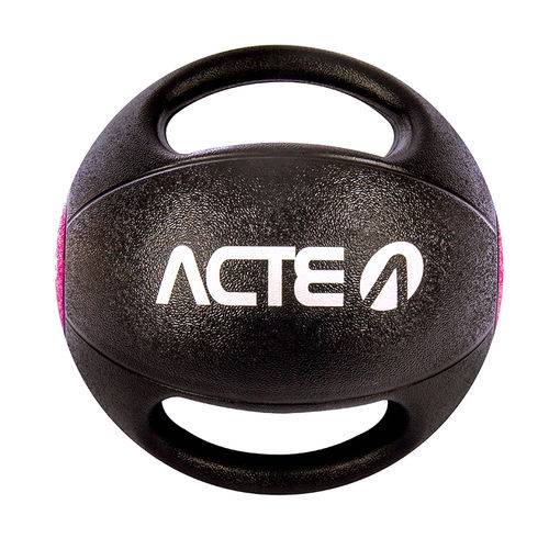 Bola de Peso ACTE T109 Medicine Ball com Pegada 5Kg Rosa