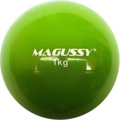 Bola de Peso Medicine Slam Ball Magussy PVC 1 Kg Sem Kick