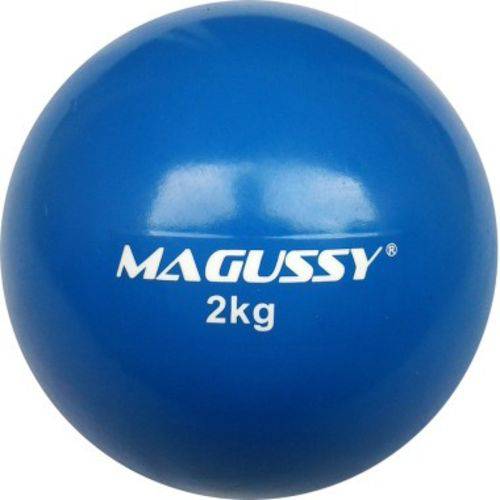Bola de Peso Medicine Slam Ball Magussy PVC 2 Kg Sem Kick