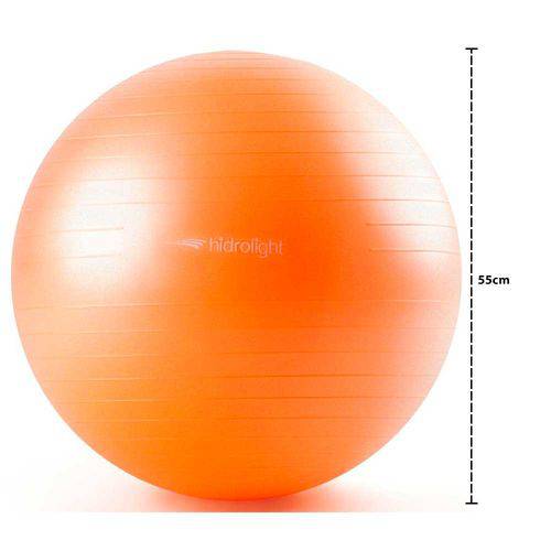 Bola de Pilates Ginástica Yoga Fisioterapia Hidrolight 55cm FL13A